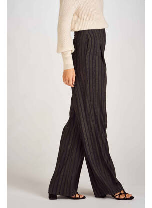 Pantalon larg verde ASTRID BLACK LABEL femeie