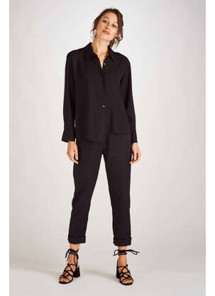 Pantalon slim negru ASTRID BLACK LABEL femeie