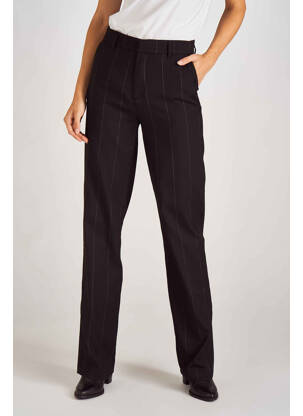 Pantalon drept negru ASTRID BLACK LABEL femeie