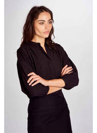 Cămașă negru ASTRID BLACK LABEL femme