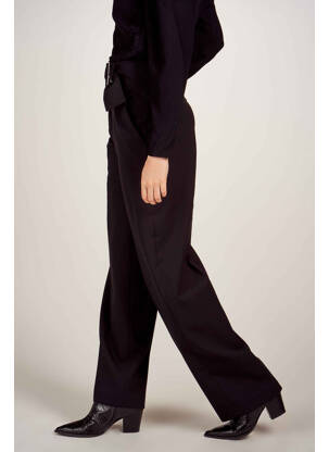 Pantalon drept negru ASTRID BLACK LABEL femeie