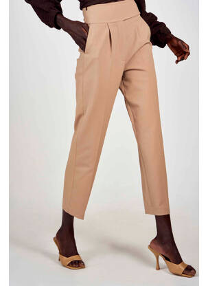 Pantalon 7/8 bej ASTRID BLACK LABEL femeie