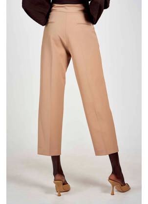 Pantalon 7/8 bej ASTRID BLACK LABEL femeie