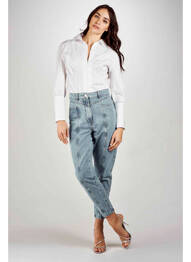 Blugi cu croială slim albastru ASTRID BLACK LABEL femme
