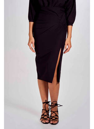 Fustă midi negru ASTRID BLACK LABEL femeie