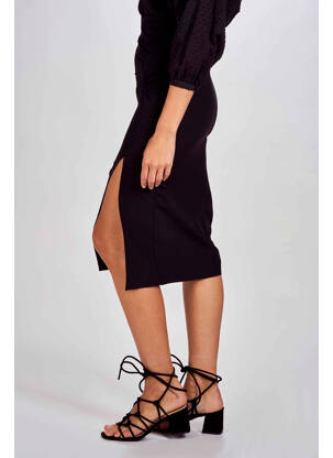Fustă midi negru ASTRID BLACK LABEL femeie