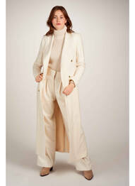 Pantalon drept bej ASTRID BLACK LABEL femeie