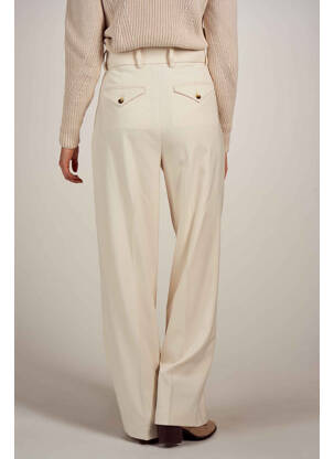Pantalon drept bej ASTRID BLACK LABEL femeie
