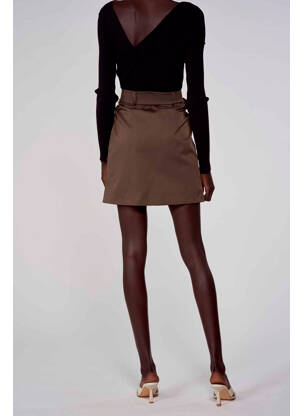 Fustă scurtă verde ASTRID BLACK LABEL femeie