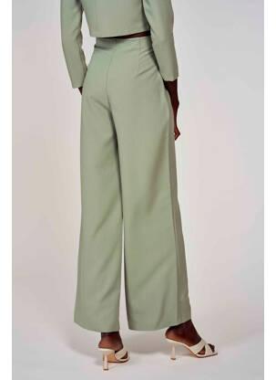 Pantalon drept verde ASTRID BLACK LABEL femeie