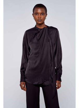 Cămașă negru ASTRID BLACK LABEL femeie