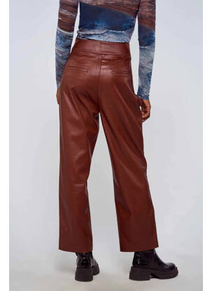 Pantalon evazat maro ASTRID BLACK LABEL femeie