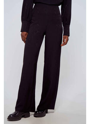 Pantalon evazat negru ASTRID BLACK LABEL femeie