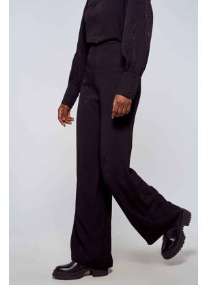 Pantalon evazat negru ASTRID BLACK LABEL femeie