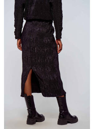 Fustă midi negru ASTRID BLACK LABEL femeie
