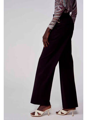 Pantalon drept negru ASTRID BLACK LABEL femeie