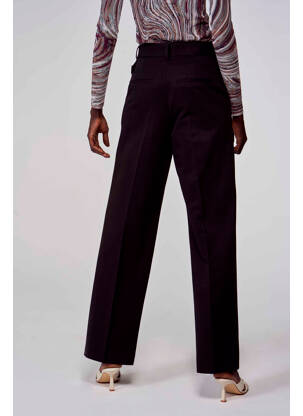 Pantalon drept negru ASTRID BLACK LABEL femeie