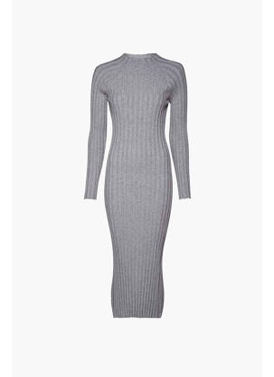 Rochie lungă gri ASTRID BLACK LABEL femeie