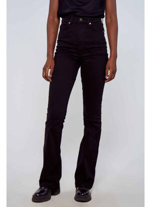 Blugi cu croială evazată negru ASTRID BLACK LABEL femeie