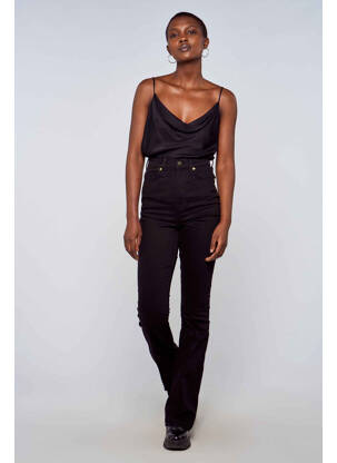 Blugi cu croială evazată negru ASTRID BLACK LABEL femeie