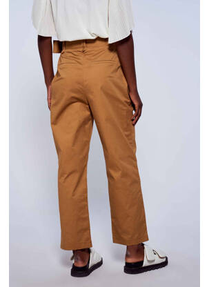 Pantalon chino maro ASTRID BLACK LABEL femeie