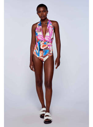 Costum de baie dintr-o singură piesă multicolor ASTRID BLACK LABEL femeie