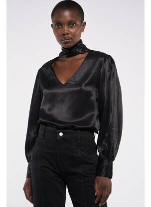 Cămașă negru ASTRID BLACK LABEL femeie