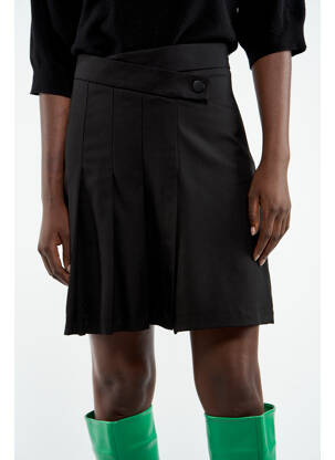 Fustă scurtă negru ASTRID BLACK LABEL femeie