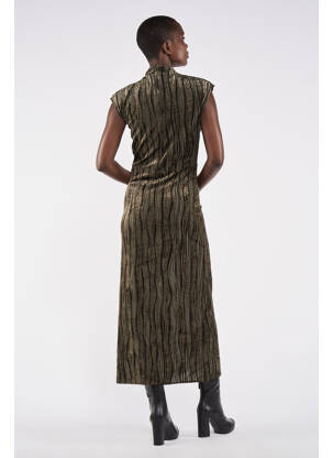 Rochie lungă verde ASTRID BLACK LABEL femeie