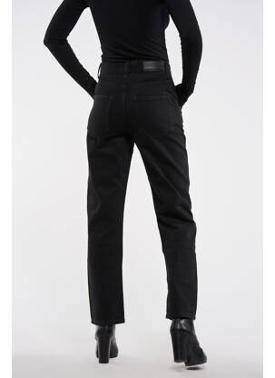Blugi cu croială dreaptă negru ASTRID BLACK LABEL femeie