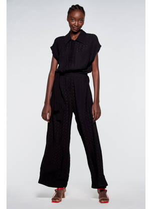 Salopetă-pantalon negru ASTRID BLACK LABEL femeie