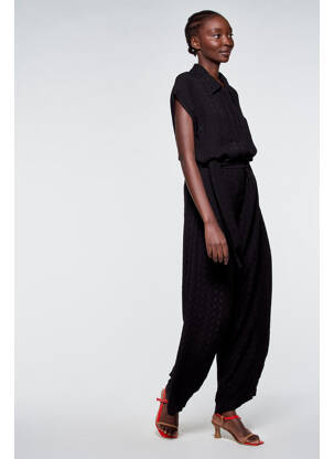 Salopetă-pantalon negru ASTRID BLACK LABEL femeie