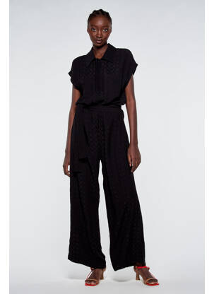Salopetă-pantalon negru ASTRID BLACK LABEL femeie