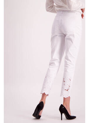 Blugi skinny alb ASTRID BLACK LABEL femeie