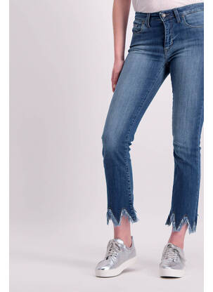 Blugi cu croială slim albastru ASTRID BLACK LABEL femeie