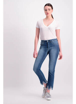 Blugi cu croială slim albastru ASTRID BLACK LABEL femeie