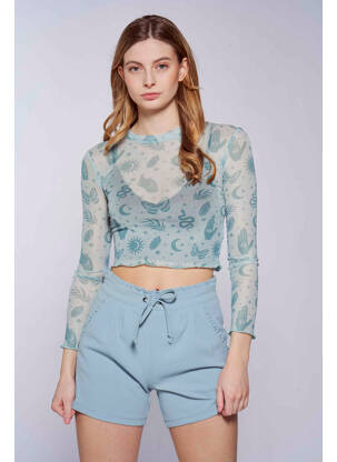 Tricou verde KAOTIKO femeie