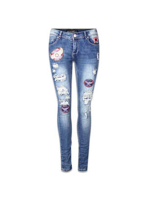 Blugi skinny albastru HAILYS femeie