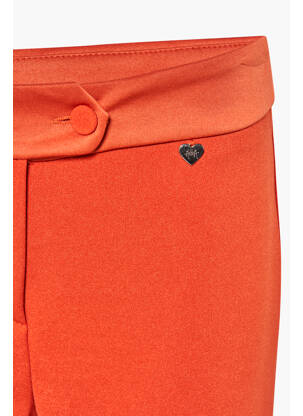 Pantalon chino portocalie AMELIE & AMELIE femeie