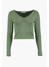 Top verde HAILYS femeie