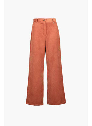 Pantalon drept portocaliu AMELIE & AMELIE femeie