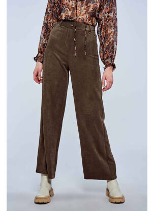 Pantalon evazat verde AMELIE & AMELIE femeie