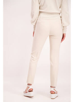Blugi cu croială slim bej AMELIE & AMELIE femeie