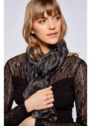 Eșarfă negru GUESS femeie