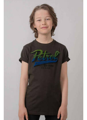 Tricou verde PETROL INDUSTRIES băiat