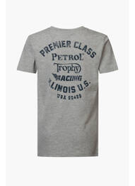 Tricou gri PETROL INDUSTRIES băiat