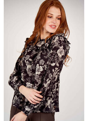 Cămașă negru LOVED BY MIRACLES femeie