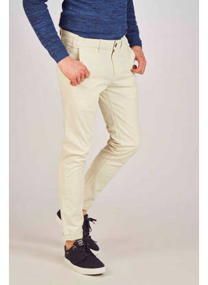 Pantalon chino bej BRUCE & BUTLER  bărbat