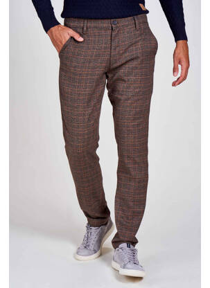 Pantalon chino maro BRUCE & BUTLER  bărbat