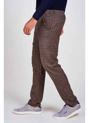 Pantalon chino maro BRUCE & BUTLER  bărbat